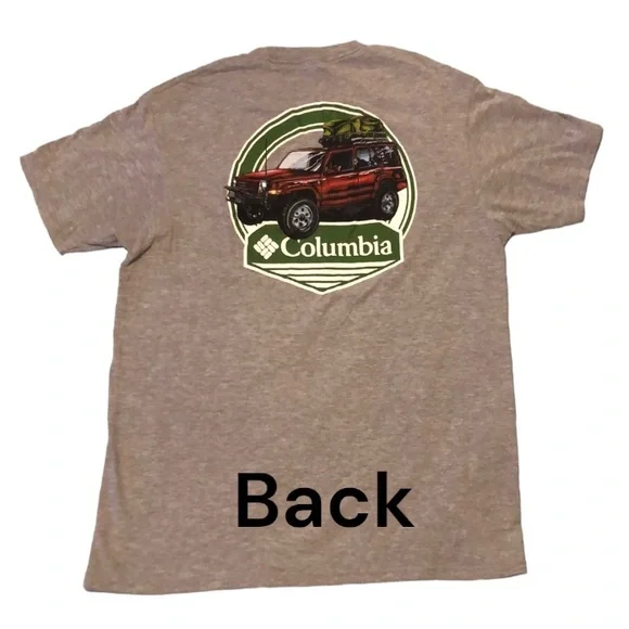 Columbia Crawl Gray Shirt Men’s Size L - Picture 1 of 9